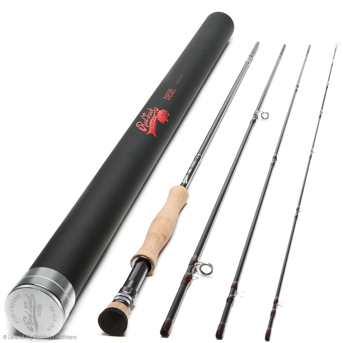 RED TRUCK DIESEL 10WT 9FT FLY ROD, 4 PIECE, 1090-4